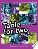 Table for two. Inglés para restauración