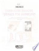 Tabulados basicos ejidales por municipio : Programa de Certificación de Derechos Ejidales y Titulación de Solares Urbanos, PROCEDE, 1992-1997: Mexico