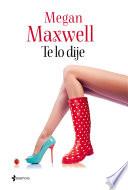 Libro Te lo dije