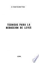 Técnicas para la redacción de leyes