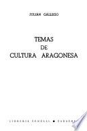 Temas de cultura aragonesa