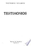 Testimonios