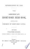 The American Short-horn Herd Book