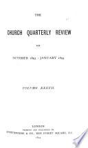 The Church Quarterly Review