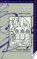 Libro The End of the Poem