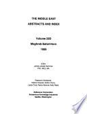 The Middle East, Abstracts and Index
