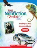 TIME For Kids Nonfiction Readers: Challenging Plus Assessment Book (Spanish Version)