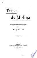 Tirso de Molina [pseud.]