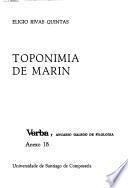 Toponimia de Marín