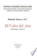 Tratado de estética: El valor de arte