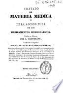 Tratado de materia médica ó de la acción pura de los medicamentos homeopáticos