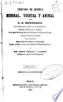 Tratado de química mineral, vegetal y animal