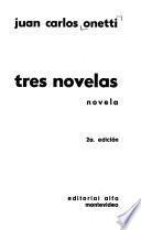 Tres novelas; novela