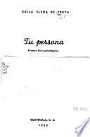 Tu persona