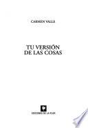Tu versión de las cosas