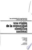 Una Visión de la comunidad científica nacional
