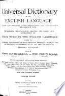 Universal Dictionary of the English Language