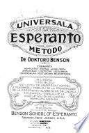 Universala esperanto metodo de doktoro Benson