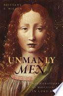 Libro Unmanly Men