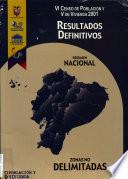 VI censo de población y V de vivienda, 2001