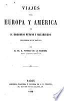 Viajes por Europa y América de D. Gorgonio Petano y Mazariegos