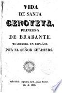 Vida de Santa Genoveva, princesa de Bravante