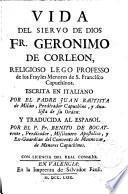 Vida del Siervo de Dios Fr. Gerónimo de Corleón religioso capuchino
