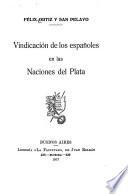 Vindicación de los españoles en las Naciones del Plata
