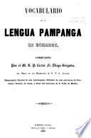 Vocabulario de la lengua pampanga en romance