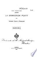 Voto particular contra la enmienda Platt