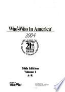 Who's who in America