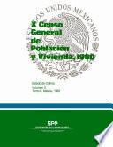X Censo General de Población y Vivienda, 1980. Estado de Colima. Volumen II, tomo 6