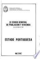 XI censo general de población y vivienda: Estado Portuguesa