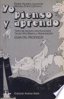 yo pienso y aprendo