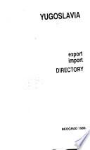 Yugoslav Export and Import Directory